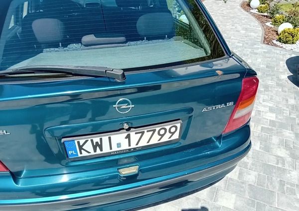 Opel Astra cena 3190 przebieg: 211884, rok produkcji 2001 z Wieliczka małe 326